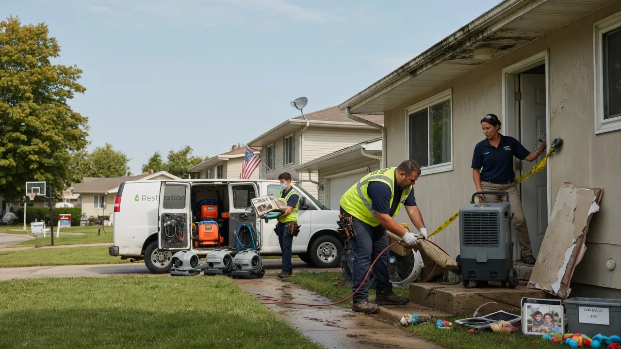 Water Damage Restoration in Manorville, PA near me